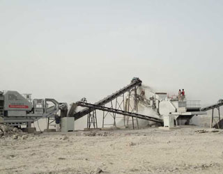 La demande algérienne en concasseurs de minerai
